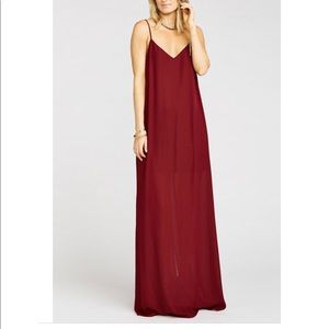 Show Me Your Mumu red wine Jolie dress. Worn once